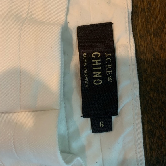 J. Crew White Chino Shorts - Picture 4 of 5